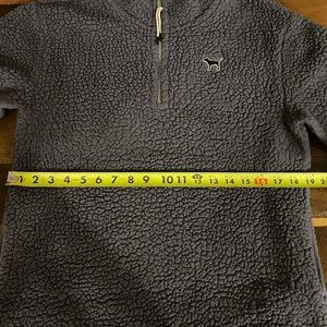 Pink Victoria’s Secret Fur Pullover Sweatshirt XS